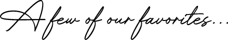 Cursive fonts