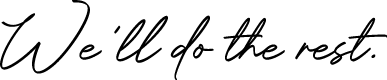 Cursive fonts