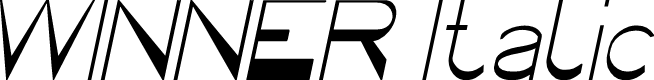WINNER Italic