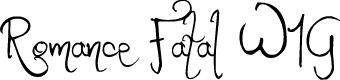 Romance Fatal W1G
