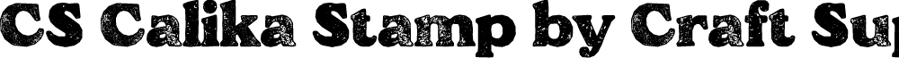 CS Calika Stamp Regular Demo