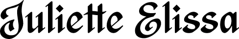 JulietteElissa-Regular