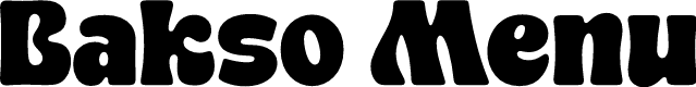 Bakso Menu