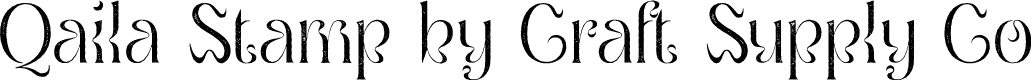 Qaila Stamp Regular Demo