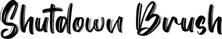 Shutdown Brush Demo