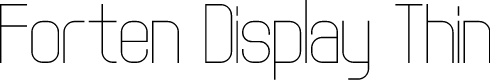 Forten Display Thin