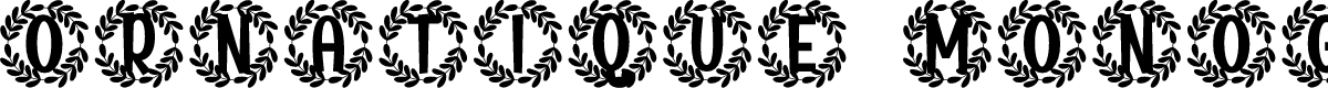 Ornatique Monogram