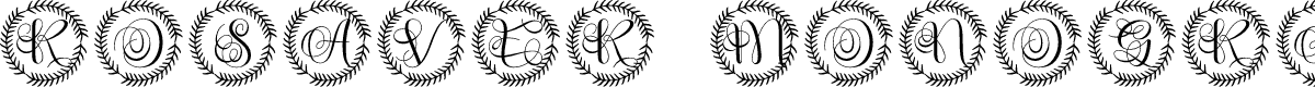 Rosaver Monogram