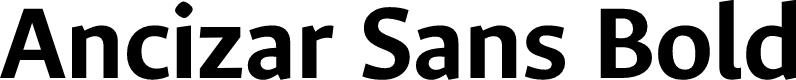 Ancizar Sans Bold