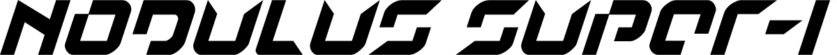 Nodulus Super-Italic