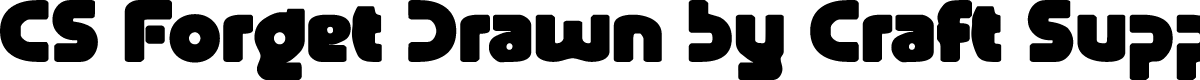 CSForgetDrawn-Regular Demo