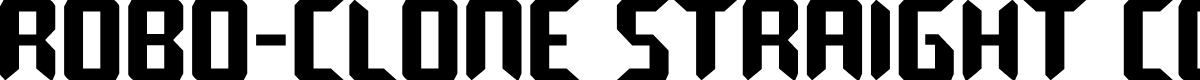Robo-Clone Straight Condensed