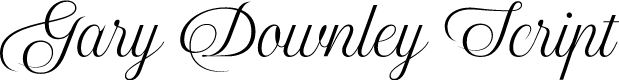 Gary Downley Script PERSONAL Regular