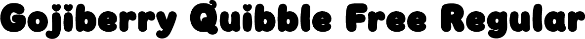 Gojiberry Quibble Free Regular