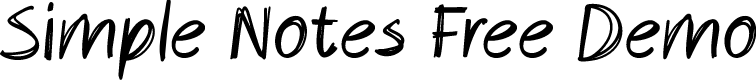 Simple Notes Free Demo
