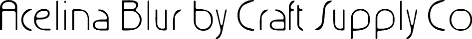 Acelina Blur Demo Regular