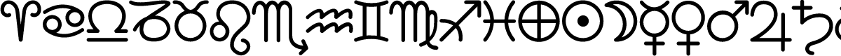 Zodiac Font FREE