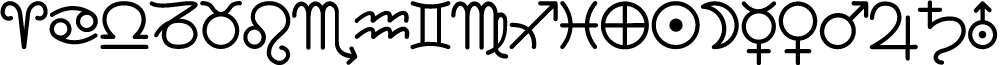 Zodiac Font FREE