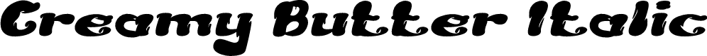 Creamy Butter Italic
