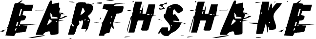 Earthshake Italic