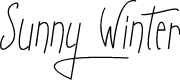 Sunny Winter
