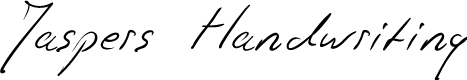 Jaspers Handwriting