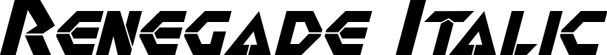 Renegade Italic