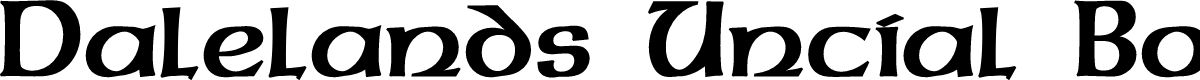 Dalelands Uncial Bold