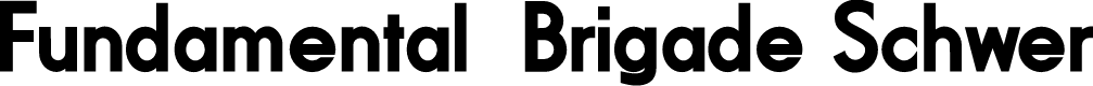 Fundamental  Brigade Schwer