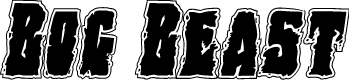 Bog Beast College Italic