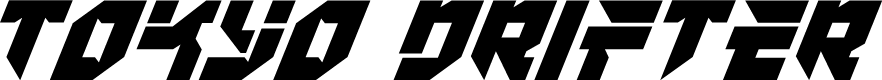 Tokyo Drifter Super-Italic