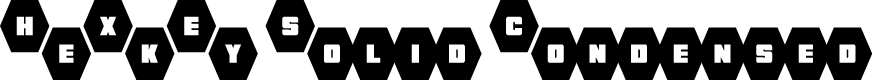 HeXkEy Solid Condensed