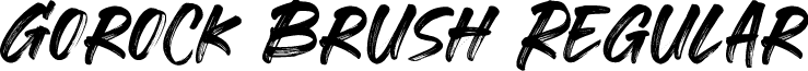 Gorock Brush Regular