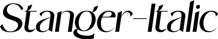 Stanger-Italic