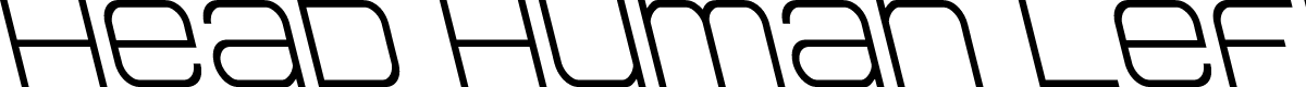 Head Human Leftalic
