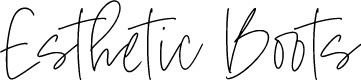 Esthetic Boots