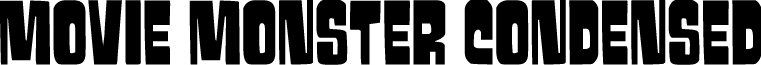 Movie Monster Condensed