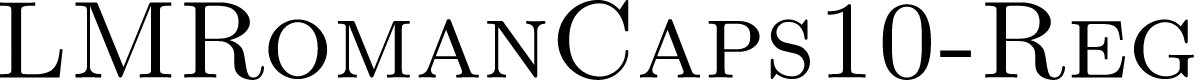 LMRomanCaps10-Regular