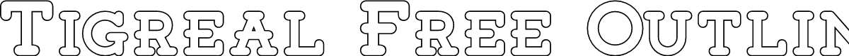 Tigreal Free Outline