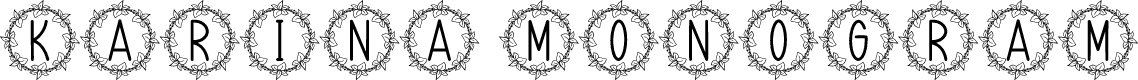 Karina Monogram