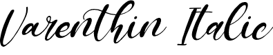 Varenthin Italic
