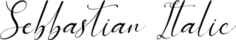 Sebbastian Italic