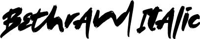 Bethrand Italic