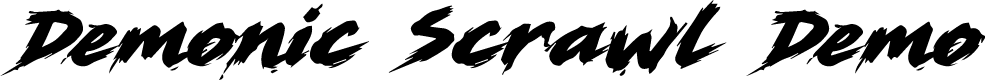 Demonic Scrawl Demo