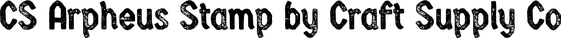 CS Arpheus Stamp Regular Demo