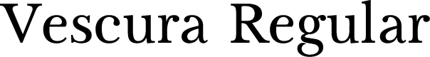 Vescura Demo Regular