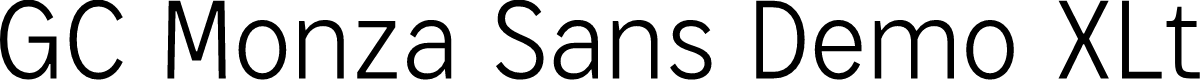 GC Monza Sans Demo XLt SmCn