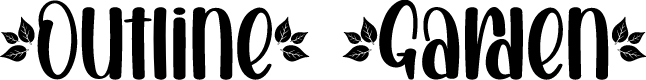 Outline Garden
