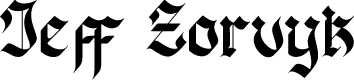 Jeff Zorvyk