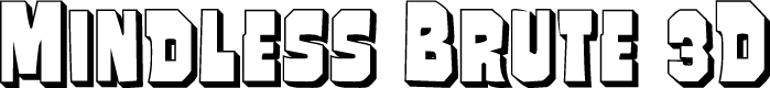 Mindless Brute 3D